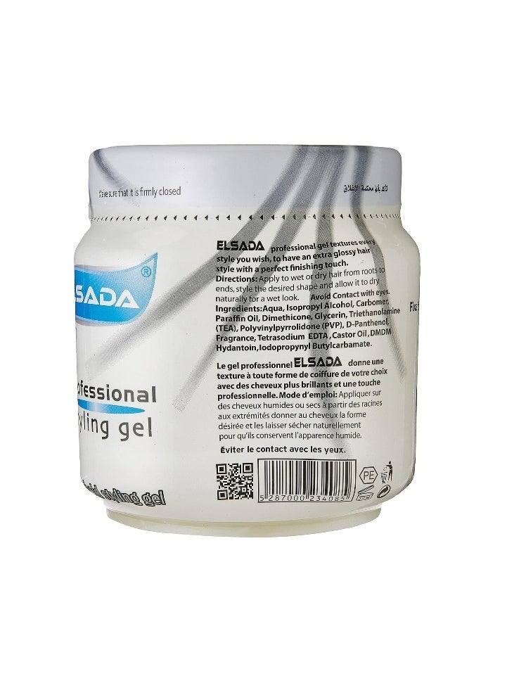 Elsada Professional styling gel Gray 1000ml  - Image 2