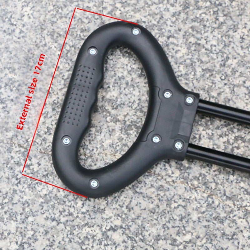 Trolley Trolley Camping Shopping Folding Handle Food Buying Flat Baby Carriage Folding Telescopic Trolley Accessories(Gathering pull rod) - Image 3