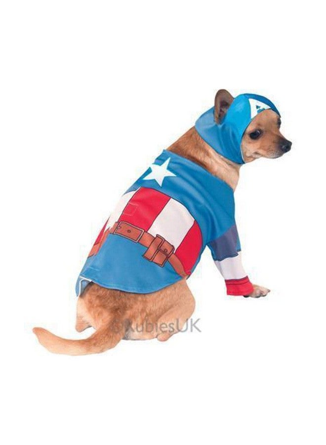 روبيز زي حيوان أليف كابتن أمريكا من عالم مارفل، صغير - Image 1