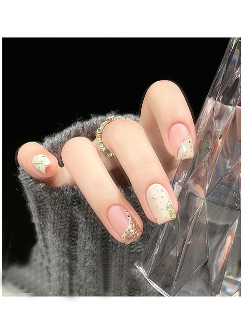 Miss Gooey - Eggshell Nail Polish Glue, All-Match Spot Texture Phototherapy Glue - Image 1
