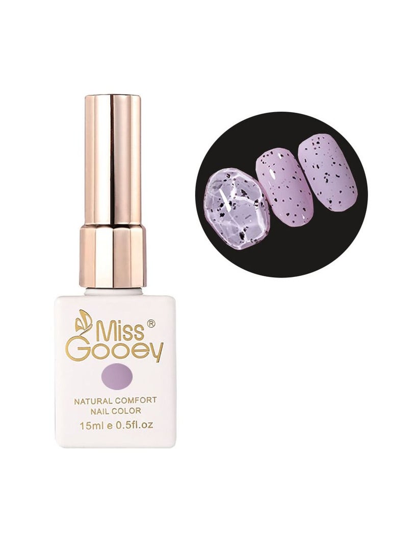 Miss Gooey Eggshell Nail Polish Glue, All-Match Spot Texture Phototherapy Glue  - Image 1
