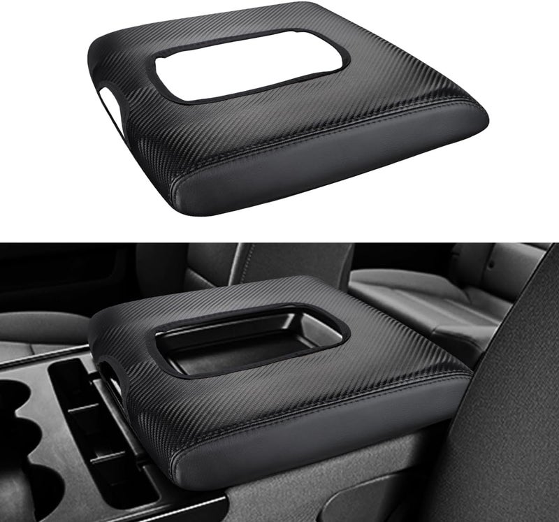 INTGET Center Console Armrest Cover for Chevy Silverado & GMC Sierra - Image 1