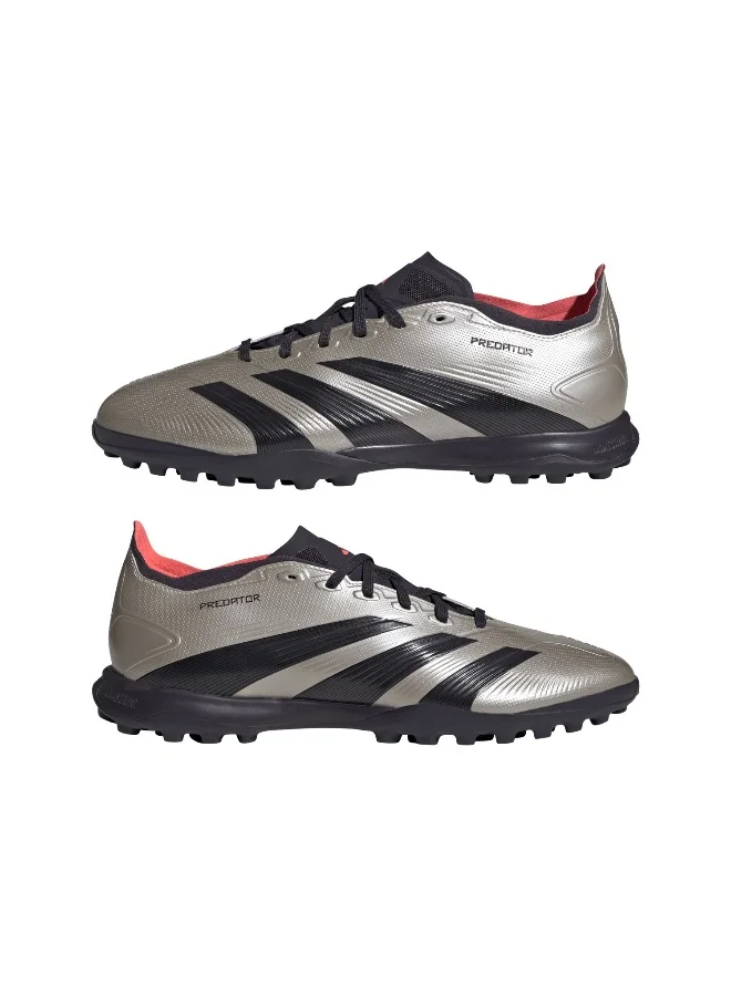 adidas حذاء كرة قدم بريداتور ليج تي اف رمادي للجنسين مقاس .