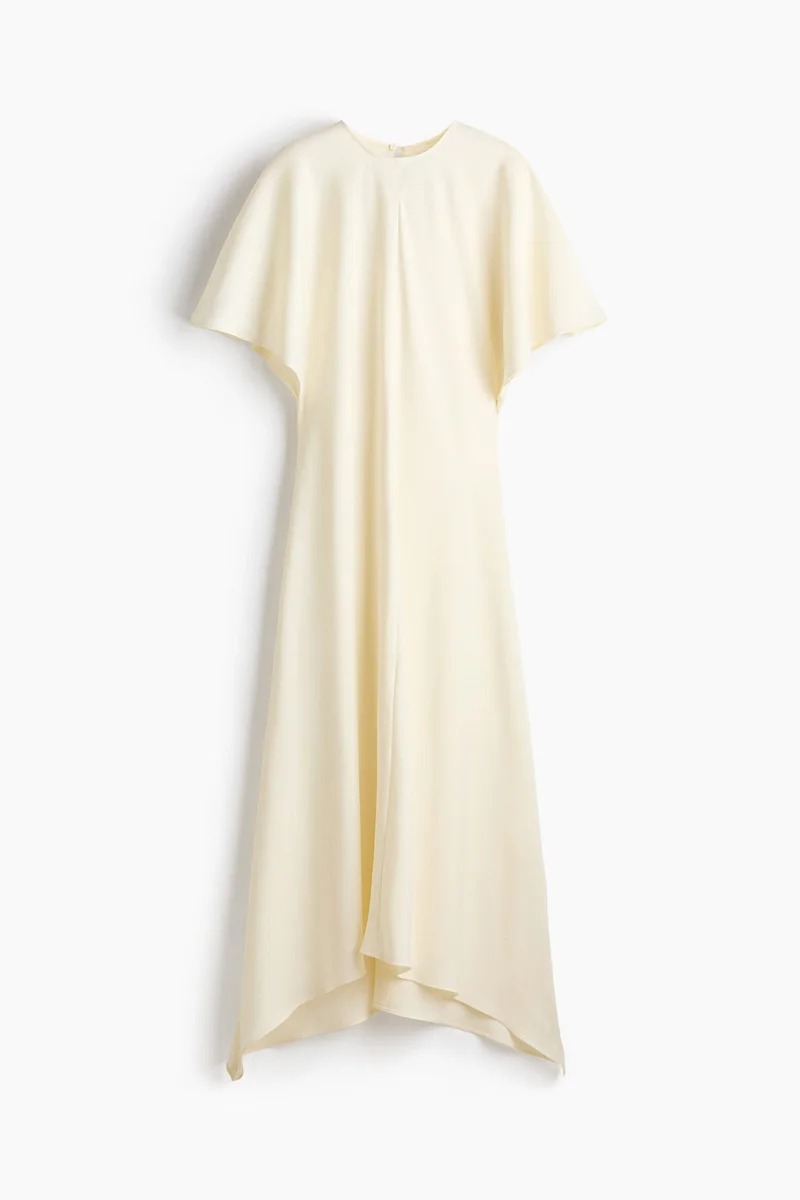 Satin midi dress