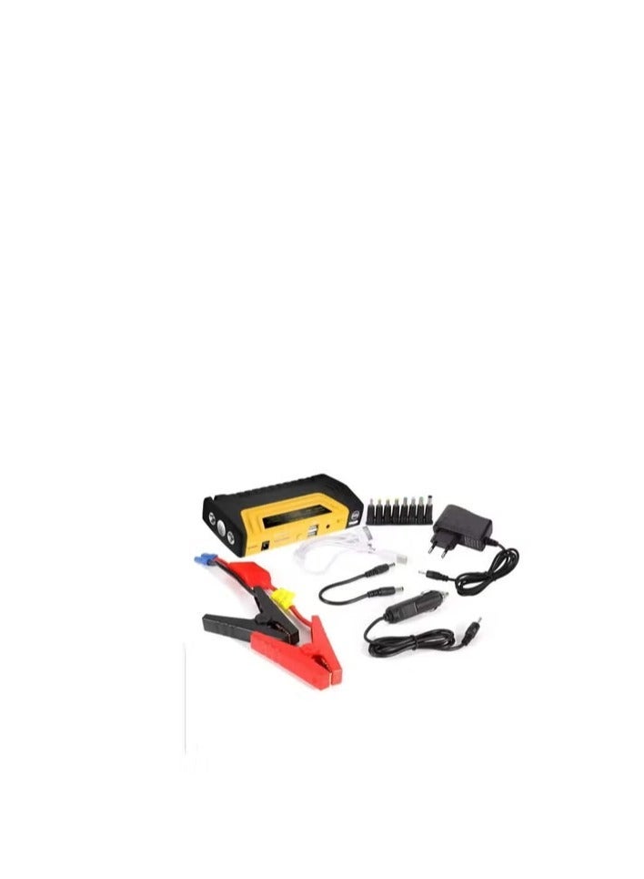 High-power car jump starter + 68800mAh power bank – 12V lithium battery for car charging and multi-use - Image 2