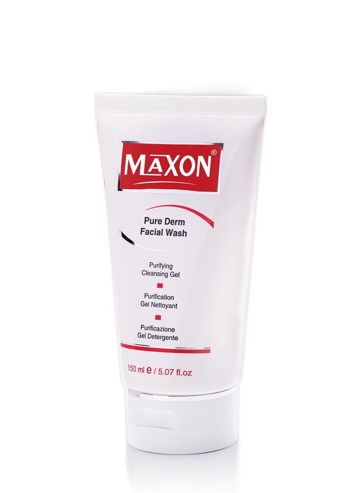 maxon MAX ON PURE DERM FACIAL WASH 150ML 