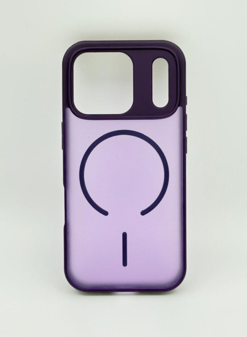 general Matte Translucent Magnetic MagSafe-Compatible Phone Case – Shockproof Soft Edge Cover with Camera Protection for iPhone 17 Pro Max - Image 1