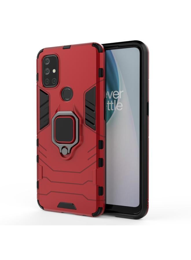 The Bros Case For OnePlus Nord N10 5G PC + TPU Shockproof Protective Case with Magnetic Ring Holder