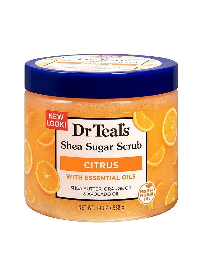 دكتور تيلز - مقشر الجسم بسكر الشيا والحمضيات 538 جم