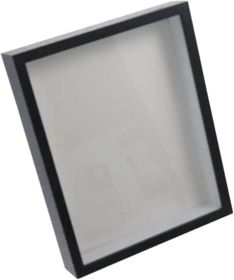 Shadows Box Frames 2Pcs Multi-Size Shadow Box Frame Natral Wood Black Rectangular Wooden Photo Frame Acrylic Display Case Dried Flower(Wood-8 x 10 inch) - Image 4