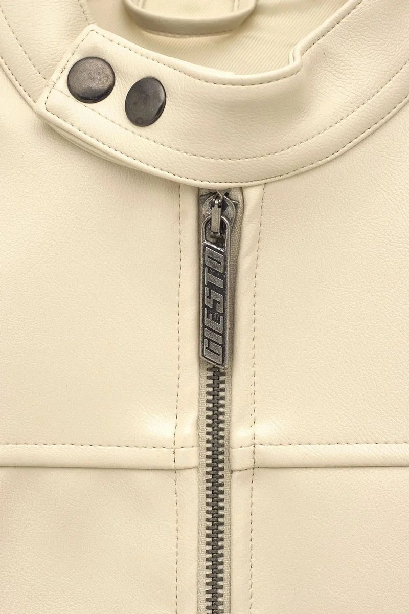 Giesto Cream Natural GIESTO Men's Tailored Waistcoat for Men | Best Price UAE