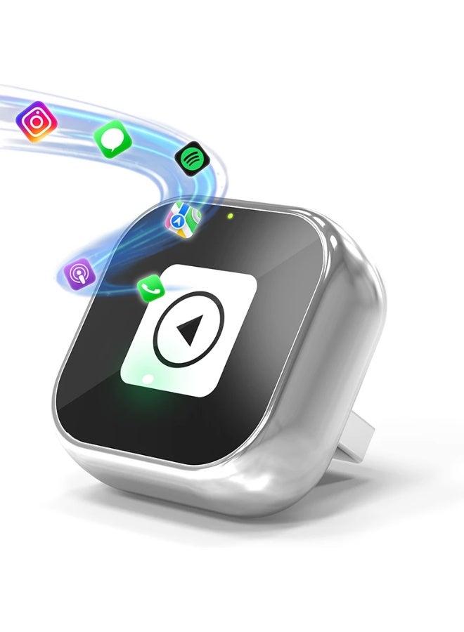 Upgrade 2-in-1 Wireless CarPlay & Android Auto Adapter, Plug & Play CarPlay Dongle Converts Wired to Wireless, Ultra-Fast Auto Connect, Lag-Free Streaming，Compact Design for iPhone & Android with USB/USB-C Port - Image 1