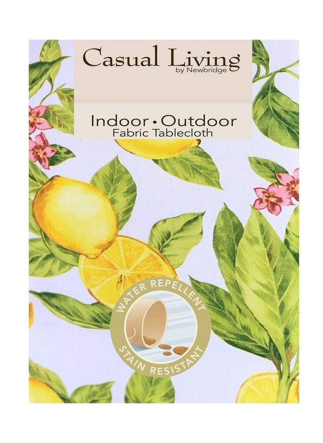 Newbridge Lemon Zest Botanical Print Indoor/Outdoor Fabric Napkins Yellow Lemon Vine Soil Resistant Water Repellent Fabric Napkins Set Of 8 Napkins  - Image 3