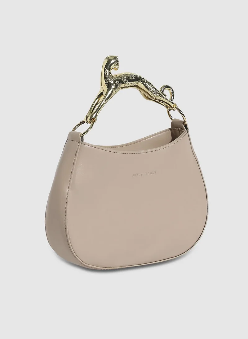 صوص هاوت حقيبة جاكوار - بيج