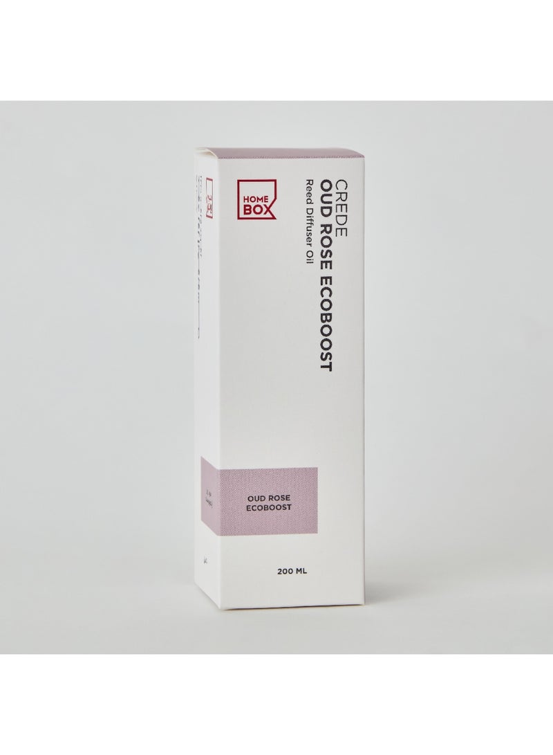 Home Box Crede Oud Rose Ecoboost Reed Diffuser Oil Refiller 5 x 15 x 5 cm  - Image 4