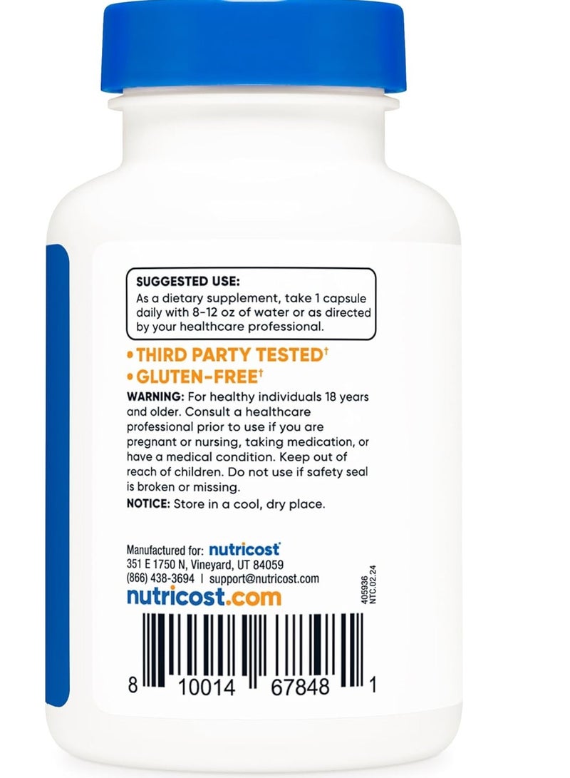 فيتامين ب12 1000 ميكروغرام، 120 كبسولة تكفي لمدة 4 أشهر - Image 3