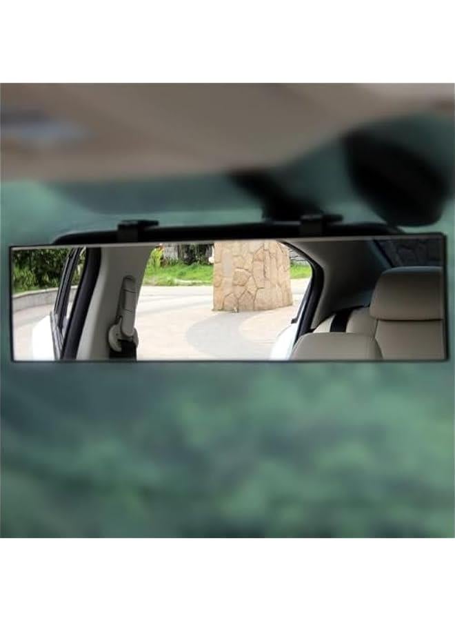 HOOKOR Car Rearview Mirrors,Interior Clip-on Panoramic Rear View Mirror for Car,Wide Viewing Range to Reduce Blind Spot Effectively for Car SUV Trucks,12 inch HD Universal Use - Image 3