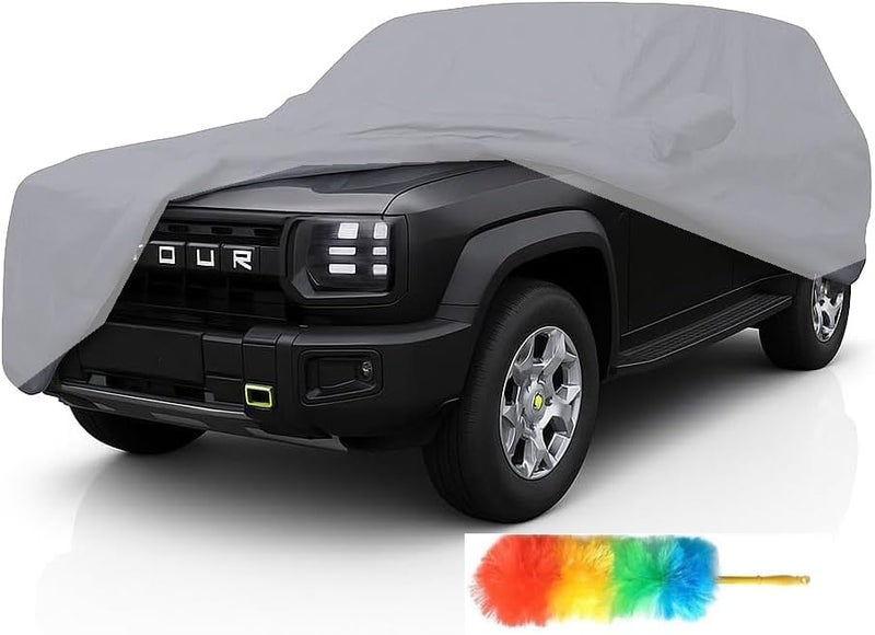 TORONTO Jetour T1 Car Cover 2024–2025 – Grey, All-Weather, Waterproof, UV & Dust Resistant - Image 1
