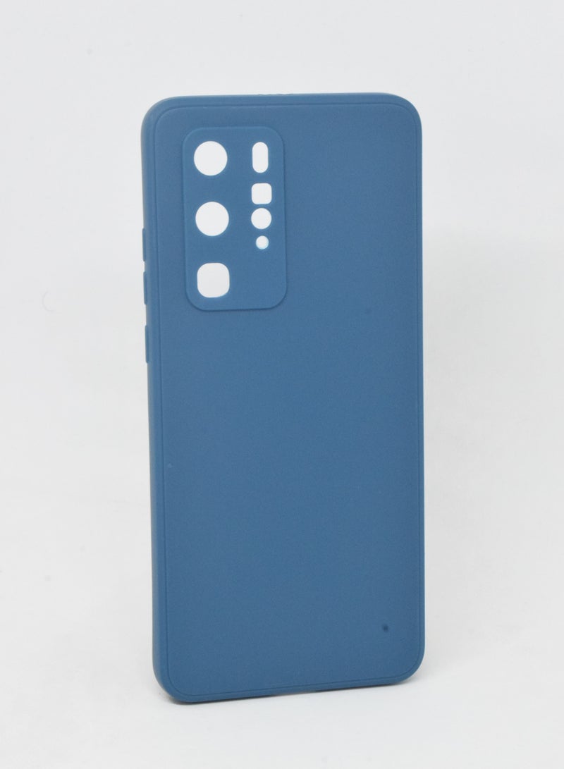BORTONY Huawei P40 Pro Cover Liquid Silicone Camera Protective Case with Inside Microfiber Lining - Image 3