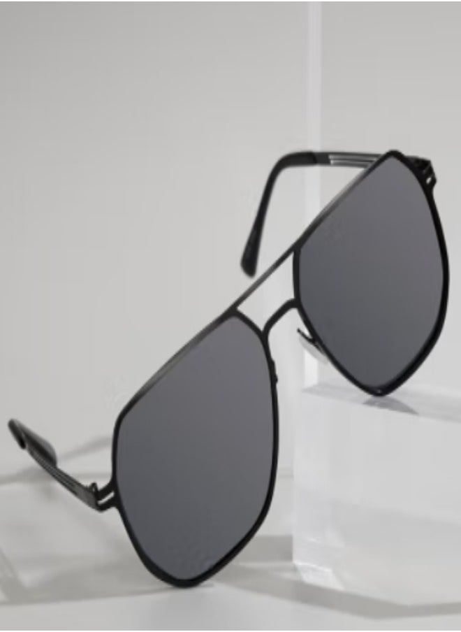 Generic Men's Polarized Sunglasses Square Frame Sunglasses Anti-UV Driving Glasses Fishing Sun Protection Eye Protection  - Image 2