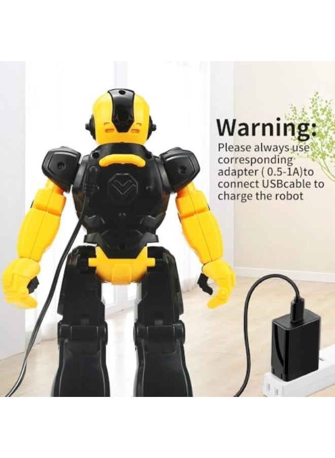 XICEN Kids Intelligent Programmable RC Robot Toy, with Infrared Controller, with Dancing,Singing, Moonwalking and LED Eyes, Gesture Sensing Robot Kit Toy for Childrens Entertainment Gift - Image 4