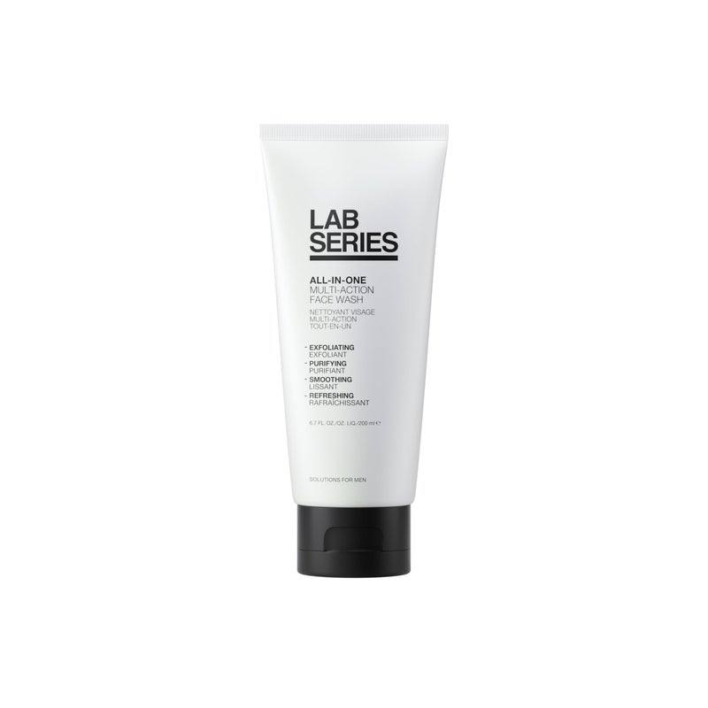 Lab Series Men's All-In-One Multi-Action Face Wash - Face Scrub - Cleanse and Purify Skin - Skin Care for Men, 6.7 Fl Oz - Image 1