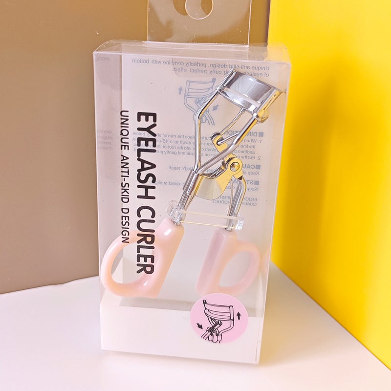 Eyelash Curler Wide-Angle Portable Natural Curling Artifact Novice Sunflower Stainless Steel Eyelash Curler - Image 1