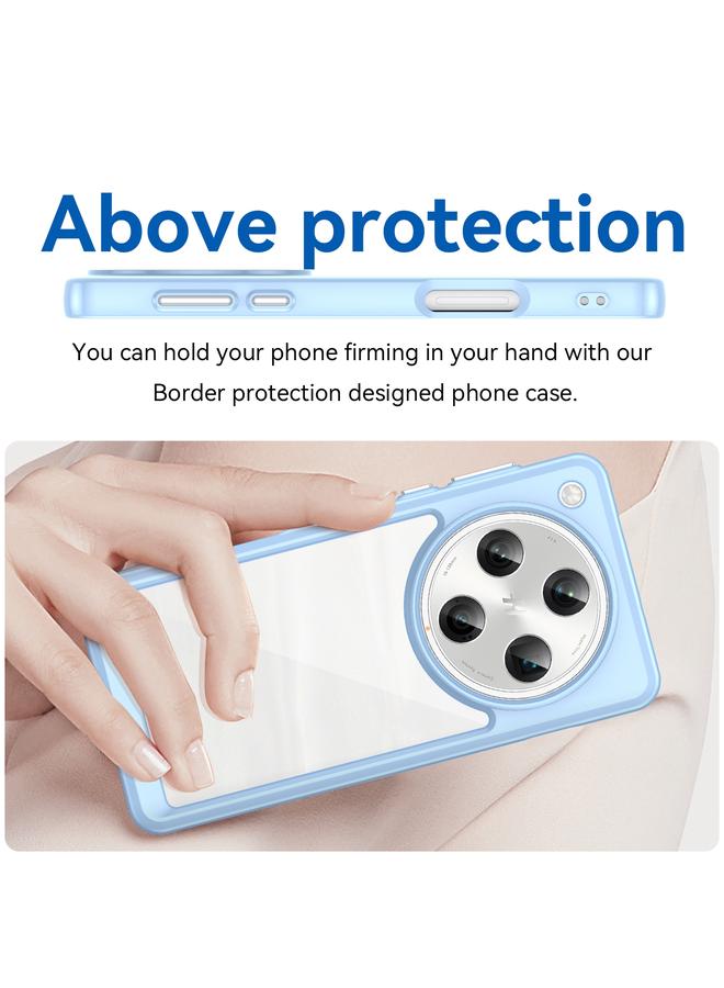 اس-توب جراب لهاتف OPPO Find X8 Pro، جراب هاتف هجين من مادة TPU من الأكريليك من سلسلة ملونة - Image 4