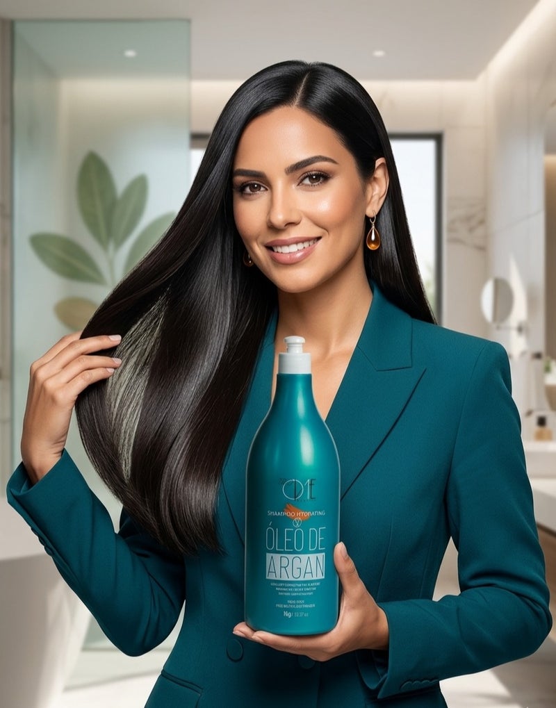 ZERONE Zero One Hydrating Shampoo with Argan Oil for Home Care - 1kg - Image 2