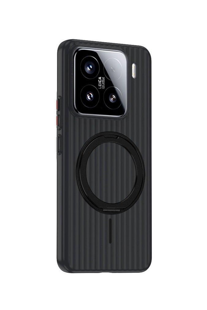 general Magnetic case Cover Compatible Xiaomi 15S Pro with Ring Stand,  【Military-Grade Protection】, Shockproof Scratch-Resistant Back Cover Shell - Image 1