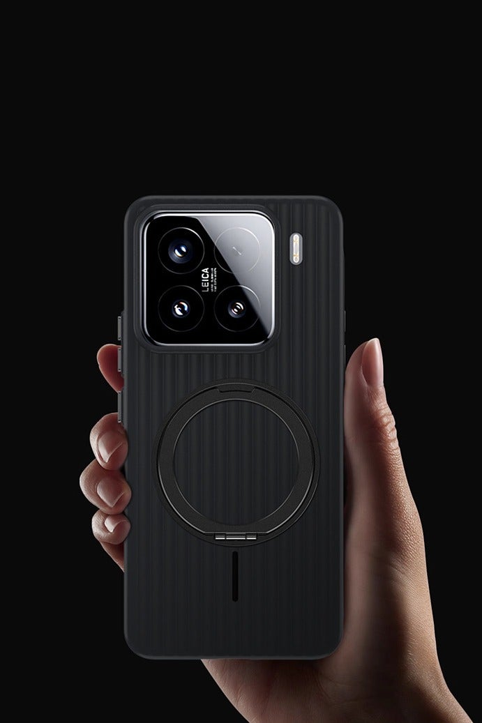 general Magnetic case Cover Compatible Xiaomi 15S Pro with Ring Stand,  【Military-Grade Protection】, Shockproof Scratch-Resistant Back Cover Shell - Image 2