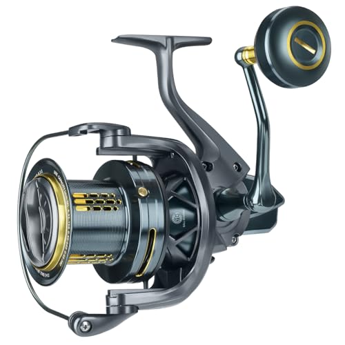 THKFISH Saltwater Spinning Reel12000 Surf Fishing Reel11 1 BB411 55LB Max Drag Ultra Smooth Powerful Saltwater Fishing Reelswith CNC Aluminum Spool Reels for Long Cast - Image 1