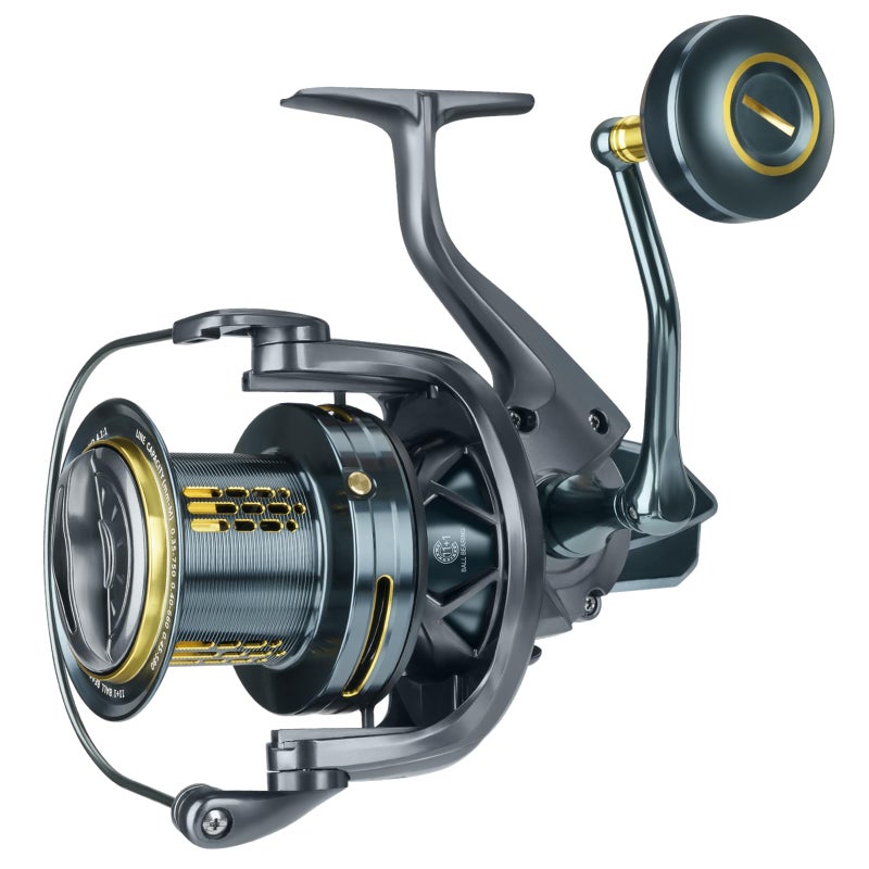 THKFISH Saltwater Spinning Reel12000 Surf Fishing Reel11 1 BB411 55LB Max Drag Ultra Smooth Powerful Saltwater Fishing Reelswith CNC Aluminum Spool Reels for Long Cast - Image 2