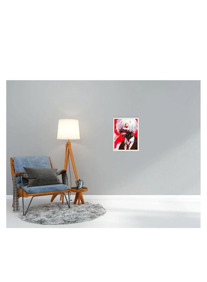 MEC Wall Art Poster Frame Tokyo Ghoul Ken Kaneki - Image 5