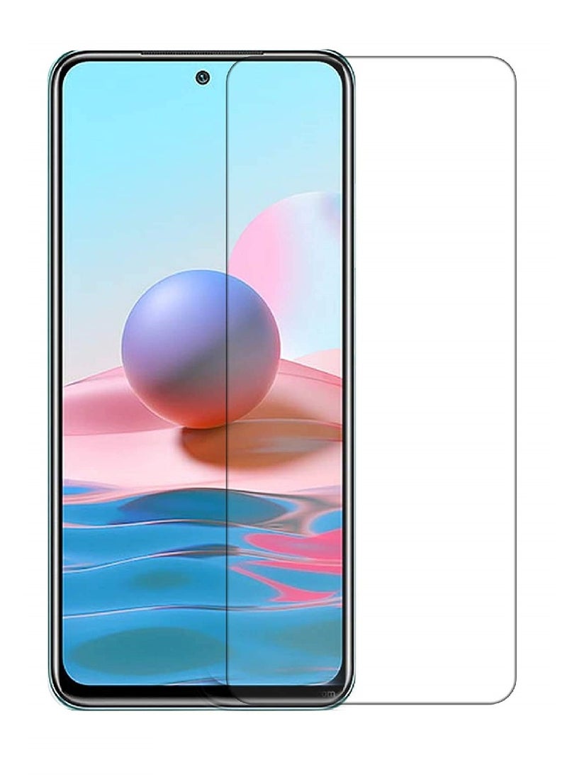 Super Tempered Glass Screen Protector Clear Designed For Xiaomi Redmi Note 10 4G Full Screen Coverage And Bubble Free - Image 1