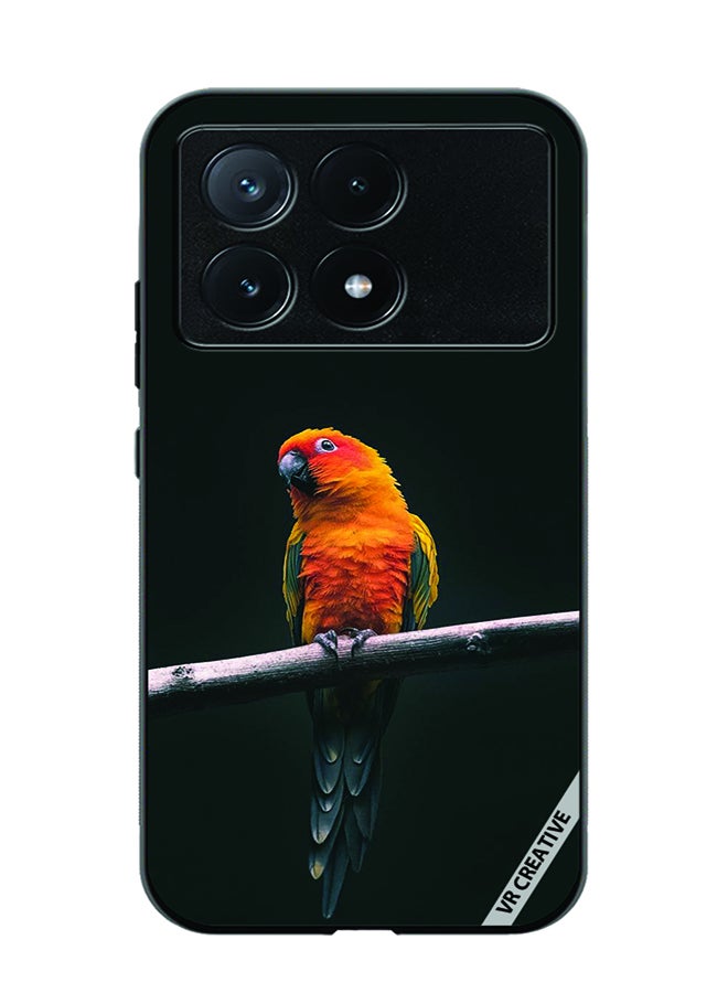 VR CREATIVE Protective Case Cover For Xiaomi Poco X6 Pro Bird Design Multicolour - Image 1