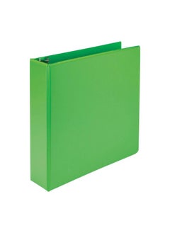 Samsill Earth'S Choice™ Plantbased Durable View 3 Ring Binder Customizable 2" Round Ring Up To 25% Plantbased Plastic Lime  - Image 2