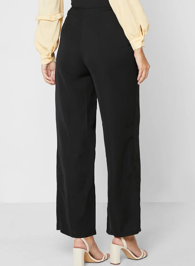 ELLA Flap Detail Tailored Trousers
