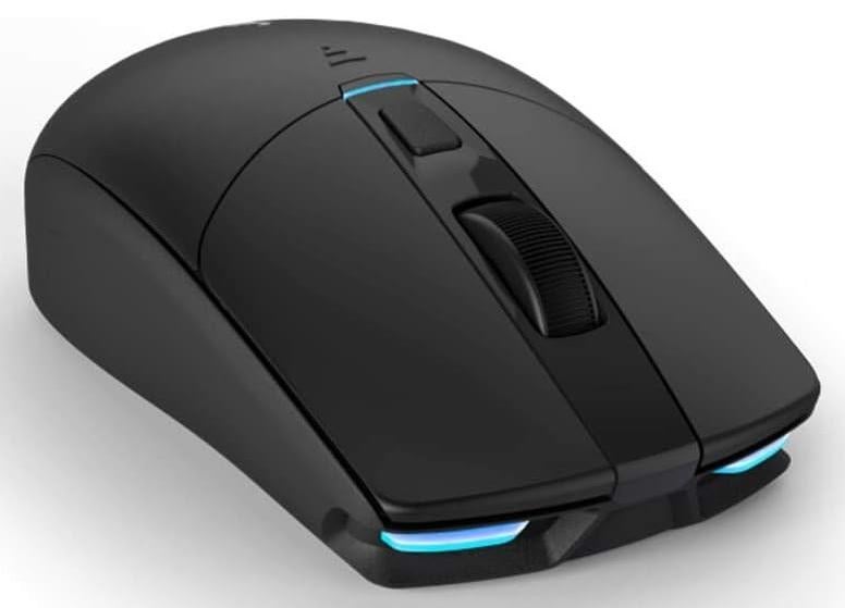 uRage Reaper 310 Unleashed Black Anti Slip Omron Click Switches 10000dpi Avago Sensor Wireless Gaming Mouse With Gaming Software - Image 1