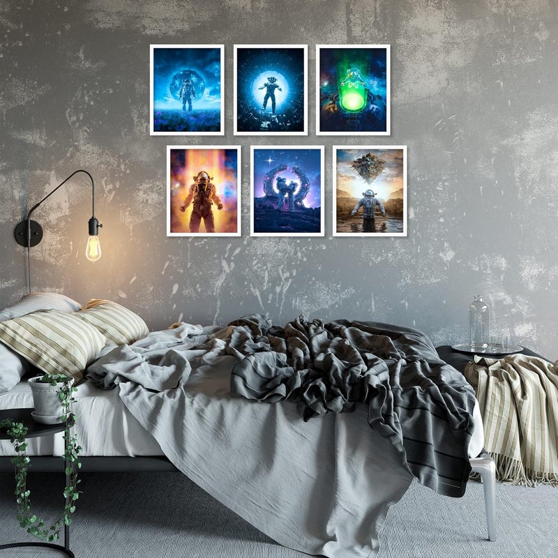 Insire Space Posters for Boys Room, Outer Space Posters for Kids, Galaxy Bulletin Board Decorations, Galaxy Classroom Decorations, Space Educational Poster - Unframed (8x10”) - Image 2