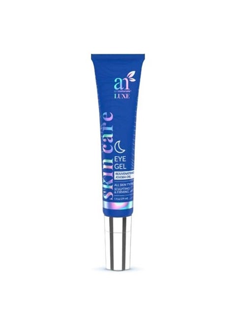 LUXE Eye Gel for Under and Around Eyes to Smooth Fine Lines, Brighten Dark Circles and Depuff Bags for All Skin Types - 1.0 Fl Oz