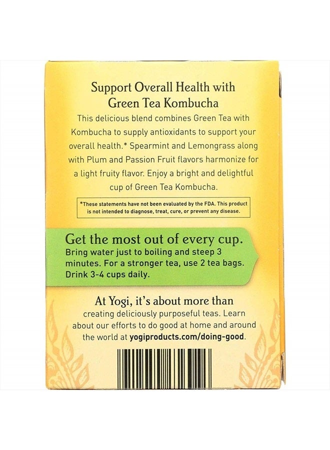 YOGI Tea, Kombucha Green, 16 ct - Image 2