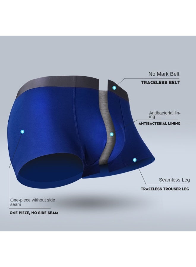 Austrian Element Men's Underwear, Men's Seamless Sports Boys' Breathable Antibacterial Boxer Briefs, Short Boxer Briefs - Image 2