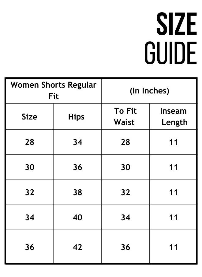 HIGH STAR Women’s Regular Bermuda Indigo Shorts – Comfortable and Stylish