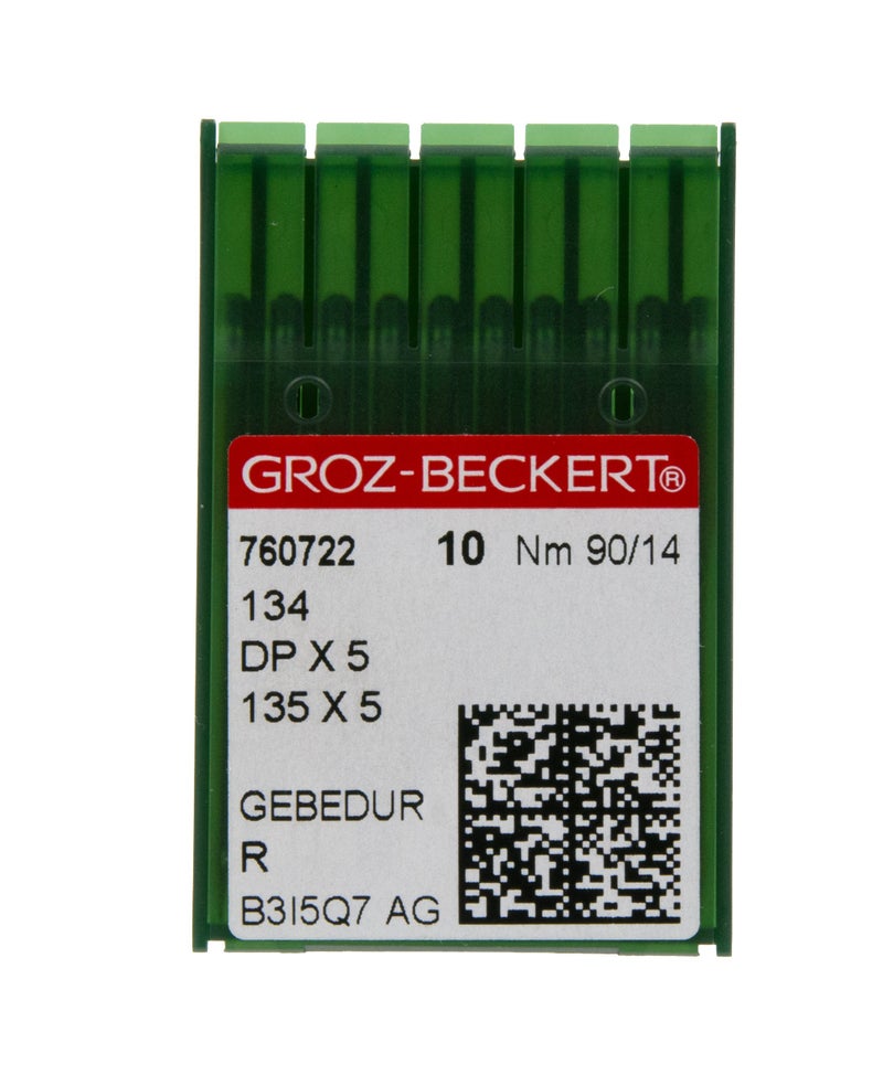 GrozBeckert 100 GROZ-BECKERT GEBEDUR 134 MR / 135X5 MR Titanium Quilting Machine Needles (MR 3.0 (90/14)) - Image 3