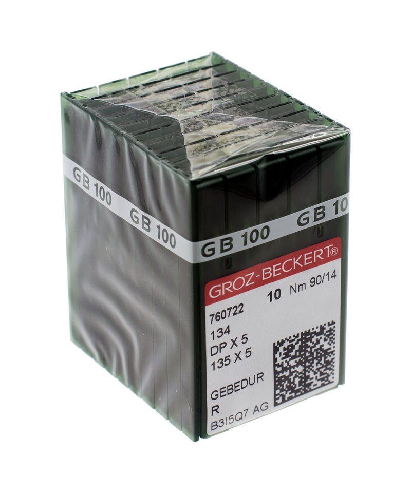 GrozBeckert 100 GROZ-BECKERT GEBEDUR 134 MR / 135X5 MR Titanium Quilting Machine Needles (MR 3.0 (90/14)) - Image 1