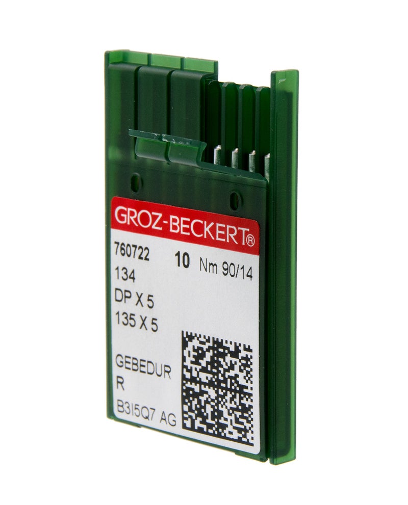 GrozBeckert 100 GROZ-BECKERT GEBEDUR 134 MR / 135X5 MR Titanium Quilting Machine Needles (MR 3.0 (90/14)) - Image 4