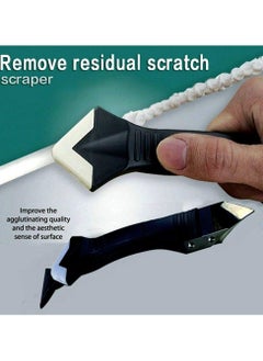 Oasisgalore 3 in 1 Silicone Caulking Tool | Caulk Removal Tool | Grout Removal Tool | Caulk Removal Tool for KitchenBathroom, Windows and Sink Joints (Stainless Steel Head)  - Image 3