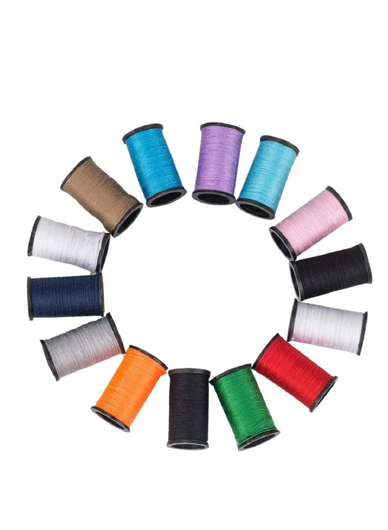 KASTWAVE Sewing Kit, KASTWAVE DIY Sewing Bag Supplies with Sewing Accessories, Portable Mini Sewing Kit for Beginner Stitching , Needlework and Emergency Clothing Fixes, with Premium Black Carrying Case - Image 2