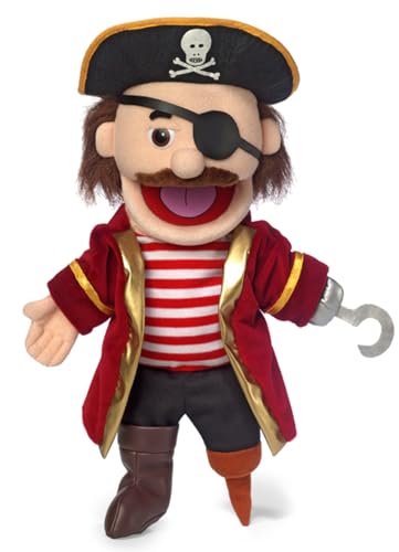 Silly Puppets 14 Pirate wPeg Leg Hand Puppet - Image 1